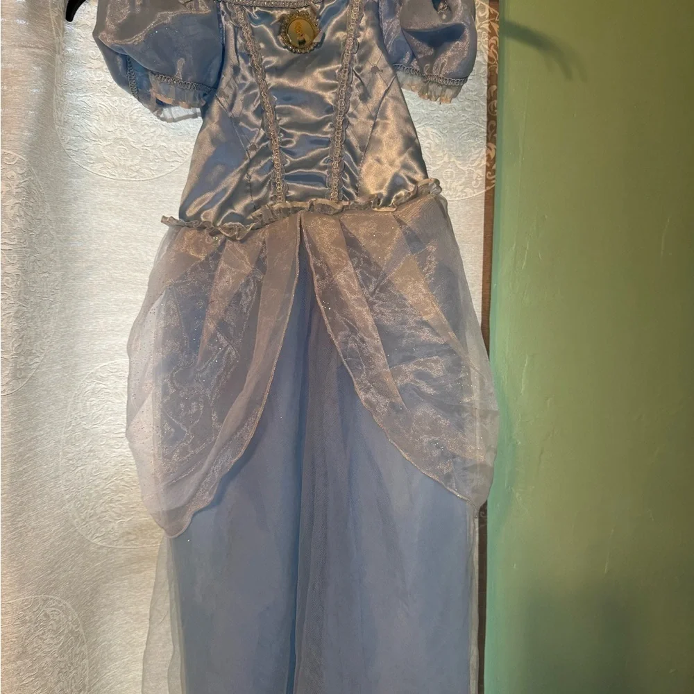 Cinderella Princess Party/Costume/Play Dress-Up /Halloween Dress Size 5/6 - Picture 2 of 13